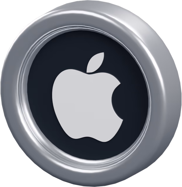 Apple stock token coin
